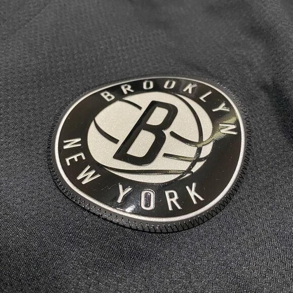 Nike NBA Brooklyn Nets Therma Flex Black Shorts Mens Size M-Tall AV1043-010 New - Picture 3 of 9